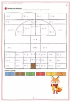 Vorschau - Arbeitsblätter - Zahlenraum bis 20 Klasse 1 GRATIS Leseprobe | Mathe Arbeitsblätter Herbst | kostenlos | Zehnerübergang - Seite 3