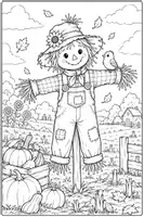 Vorschau - Mal- und Bastelvorlagen - Ausmalbilder zum Herbst - Seite 3