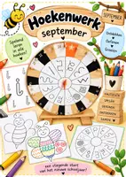 Voorbeeld - Hoekenwerk schrijfmotoriek en anker start – September 🐝✏️🎨 - Voorblad