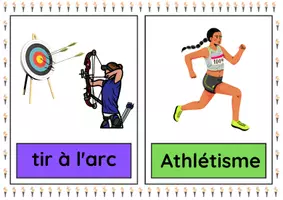 Vorschau - Stationenlernen - Sportarten Französisch: 36 Bildkarten - Seite 3