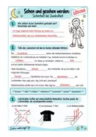 Vorschau - Arbeitsblätter - Streuung, Absorption und Reflexion - Arbeitsblatt mit Lösung - Seite 2