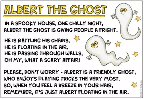 Vorschau - Arbeitsblätter - Halloween Gedicht Englisch – Poem für den Englischunterricht | 3.–4. Klasse - Seite 1