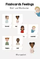 Vorschau - Bildkarten - Flashcards Feelings - Bild- und Wortkarten - Deckblatt