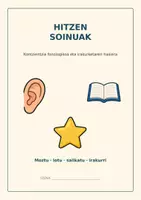 Vista previa - Hojas de trabajo - Hitzen soinuak! Kontzientzia fonologikoa lantzeko jarduera manipulatiboak - Portada