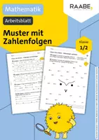 Vorschau - Arbeitsblätter - Arbeitsblatt: Muster mit Zahlenfolgen - Deckblatt