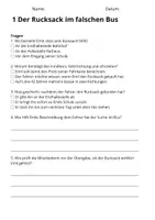 Vorschau - Stundenentwürfe - Lesetest Klasse 4 | 10 Lesetexte - Seite 3