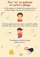 anteprima - Materiale di supporto/inclusione - Storie Sociali - Sicurezza Personale I. 5 storie su dire di no, chiedere aiuto e sicurezza online, per BES, DSA e autismo - Pagina 2
