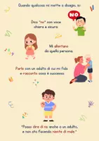 anteprima - Materiale di supporto/inclusione - Storie Sociali - Sicurezza Personale I. 5 storie su dire di no, chiedere aiuto e sicurezza online, per BES, DSA e autismo - Pagina 3