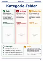 Vorschau - Spiele - Mythos oder Fakt Unterrichtsspiel Klasse 5 bis 7 Allgemeinwissen Fakten prüfen Vertretungsstunde - Seite 2