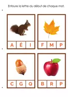 Aperçu - Feuilles d'exercices - Livret d’activités automne maternelle - Page 3