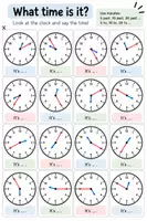 Vorschau - Stationenlernen - Telling the Time – Uhrzeiten & Aufgabenkarten Englisch - Seite 2