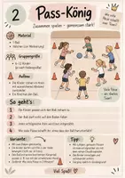 Vorschau - Stationenlernen - 10 Sportspiele mit Ball für den Sportunterricht Klasse 1/2 - Seite 2