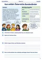 Vorschau - Arbeitsblätter - Österreich Bundesländer Arbeitsheft Klasse 5–6 - Seite 1