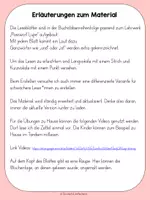 Vorschau - Arbeitsblätter - Leseblätter Passwort Lupe - Seite 1