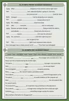 Vorschau - Arbeitsblätter - Escape Room Mixed Tenses: Lost in the Outback - Seite 3