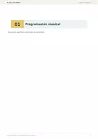 Vista previa - Unidades / Secuencias / Situaciones de Aprendizaje - ORGANIZADOR DOCENTE MÚSICA | Programación, Repertorio y Evaluación - página 2