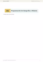 Vista previa - Unidades / Secuencias / Situaciones de Aprendizaje - ORGANIZADOR DOCENTE GEOGRAFÍA E HISTORIA | Planificación, Fuentes y Cartografía - página 2