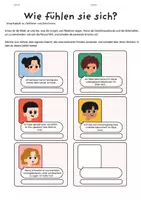 Vorschau - Arbeitsblätter - Gefühle und Emotionen wahrnehmen und benennen - Deckblatt
