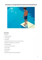 Vorschau - Text - Textanalyse/Textbeschreibung Kurzgeschichte „Der Schritt zurück“ (Annette Rauert) - Seite 1