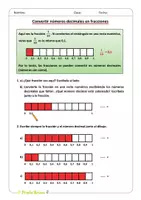 Vista previa - Hojas de trabajo - Números decimales (5.º y 6.º de Primaria) - página 1