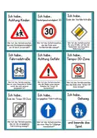 Vorschau - Spiele - Lesespiel Verkehrszeichen (Klasse 3-4) - Seite 3