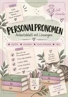 Vorschau - Arbeitsblätter - Personalpronomen - Deckblatt