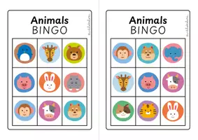 Vista previa - Juegos / Gamificación - Bingo de Animals Català - página 2