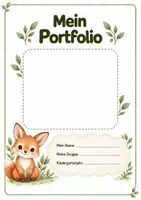 Vorschau - Anderer Materialtyp - 🦉Kindergarten-Portfolio mit Waldtieren – 63 Seiten für Erinnerungen & Entwicklung - Seite 2