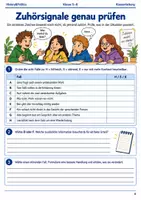 Vorschau - Arbeitsblätter - Aktiv zuhören Arbeitsheft Klasse 5 bis 6 Schulstart Gesprächsregeln und Zuhörstrategien - Seite 3