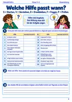 Vorschau - Arbeitsblätter - Was brauche ich zum Lernen Arbeitsheft Klasse 5 bis 6 Schulstart Lernbedürfnisse Strategien und Unterstützung - Seite 3