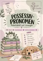 Vorschau - Arbeitsblätter - Possessivpronomen - Deckblatt