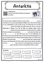 Vorschau - Unterrichtsreihen - Antarktis Lückentext mit Wortspeicher Hörverstehen und Suchsel - Seite 2
