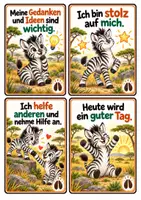 Vorschau - Poster - Affirmationen - Klassentier Zebra - Zebraklasse - Seite 3