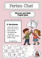 Vorschau - Arbeitsblätter - Papierspiel Himmel und Hölle: Nach den Ferien - Deckblatt