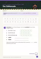 Vorschau - Arbeitsblätter - Halloween-Escape Deutsch Klasse 4–6: Geheimschrift - Seite 3