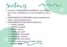 Vista previa - Presentaciones - Sintaxis: sintagmas y complementos - página 3