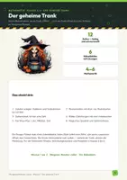 Vorschau - Arbeitsblätter - Halloween-Escape Mathe Klasse 4–6: Der geheime Trank - Seite 1