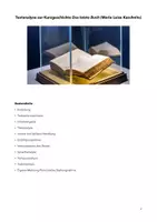 Vorschau - Text - Textanalyse/Textbeschreibung Kurzgeschichte „Das letzte Buch“ (Marie Luise Kaschnitz) - Seite 1