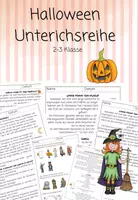 Vorschau - Arbeitsblätter - Halloween Unterichtsreihe - Deckblatt
