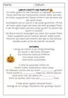 Vorschau - Arbeitsblätter - Halloween Unterichtsreihe - Seite 2