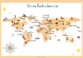 Vorschau - Poster - Buchstabenreise – eine Reise um die Welt - Seite 3