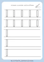 anteprima - Flashcard - Impariamo le sillabe MA ME MI MO MU, La letterina M - Pagina 3
