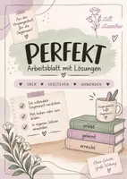 Vorschau - Arbeitsblätter - Perfekt - Deckblatt