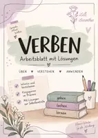 Vorschau - Arbeitsblätter - Verben - Deckblatt