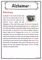 Vorschau - Unterrichtsreihen - Alzheimer-Krankheit Lückentext mit Wortspeicher Hörverstehen und Suchsel - Seite 2