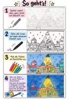 Vorschau - Mal- und Bastelvorlagen - Kunst Klasse 4 - Seite 1