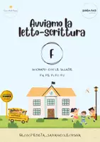 anteprima - Materiale di supporto/inclusione - Impariamo le sillabe FA FE FI FO FU, La letterina F - Pagina di copertina
