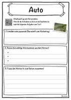 Vorschau - Unterrichtsreihen - Auto Lückentext mit Wortspeicher Hörverstehen und Suchsel - Seite 3