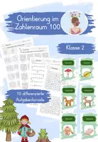 Vorschau - Stundenentwürfe - Orientierung im Zahlenraum 100 Einstieg Klasse 2 - Deckblatt