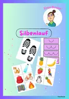 Vorschau - Spiele - Silbenlauf - Deckblatt
